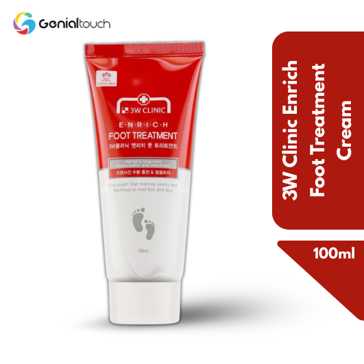 3W Clinic Enrich Foot Treatment Cream -100ml