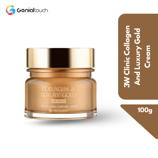 3W Clinic Collagen And Luxury Gold Cream