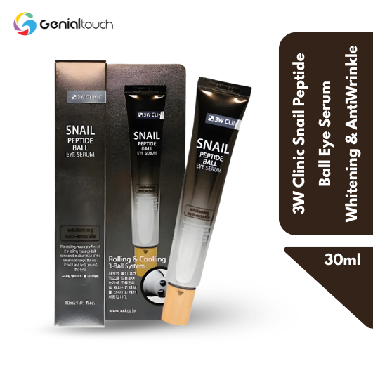 3W Clinic Snail Peptide Ball Eye Serum Whitening & AntiWrinkle