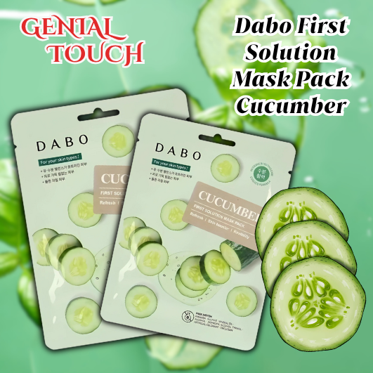 Dabo First Solution Mask Pack (Cucumber)