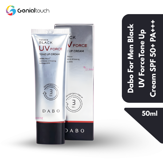 Dabo For Men Black UV Force Tone Up Cream SPF 50+ PA+++ (50 ml)