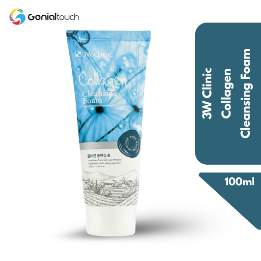 3W Clinic Collagen Cleansing Foam 100ml