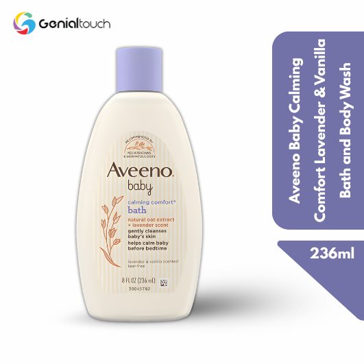 Aveeno Baby Calming Comfort Lavender & Vanilla Bath and Body Wash 236 ml