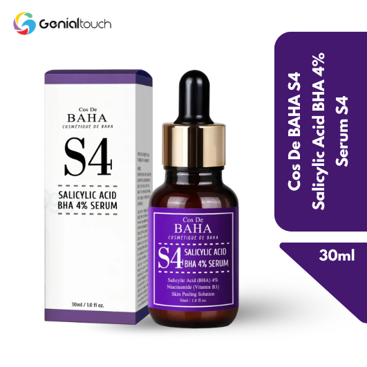 Cos De BAHA S4 Salicylic Acid BHA 4% Serum S4 30ml
